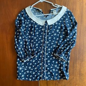 Disney Shirt with Peter Pan Collar